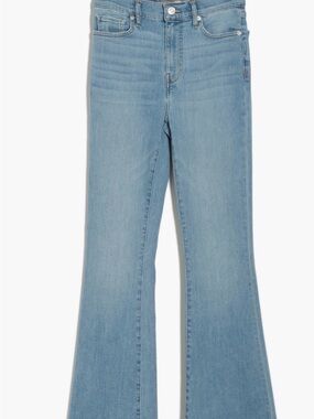Frame Denim Light Blue Flare Jeans - Women's Wide Leg